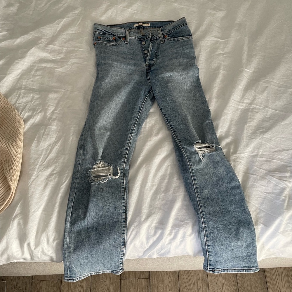 Levis wedgie straight leg jeans